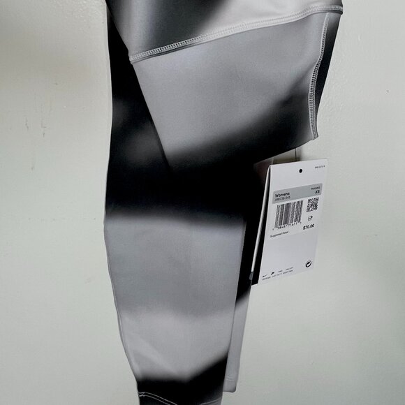 Nike Women's One Dri-FIT High-Waisted Blur 7/8 Leggings XS Off Noir NWT - Picture 3 of 8